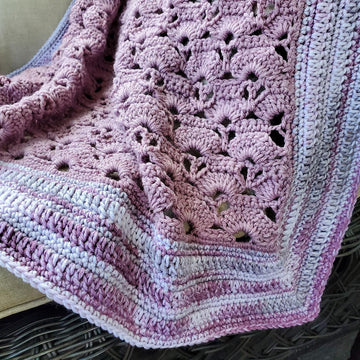 French Lilacs Baby Blanket