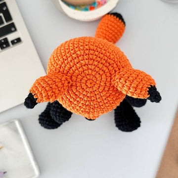 Fox Amigurumi Crochet Pattern PDF – Tiger Soft Toy, Stuffed Animal Tutorial