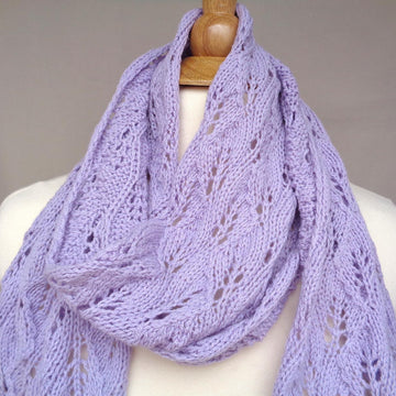 Lilac Petals Scarf