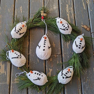 Snowman Garland or Wreath