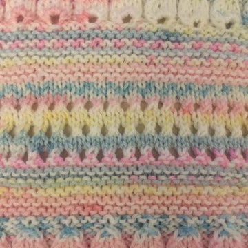 SUMMER RAINBOW baby blanket
