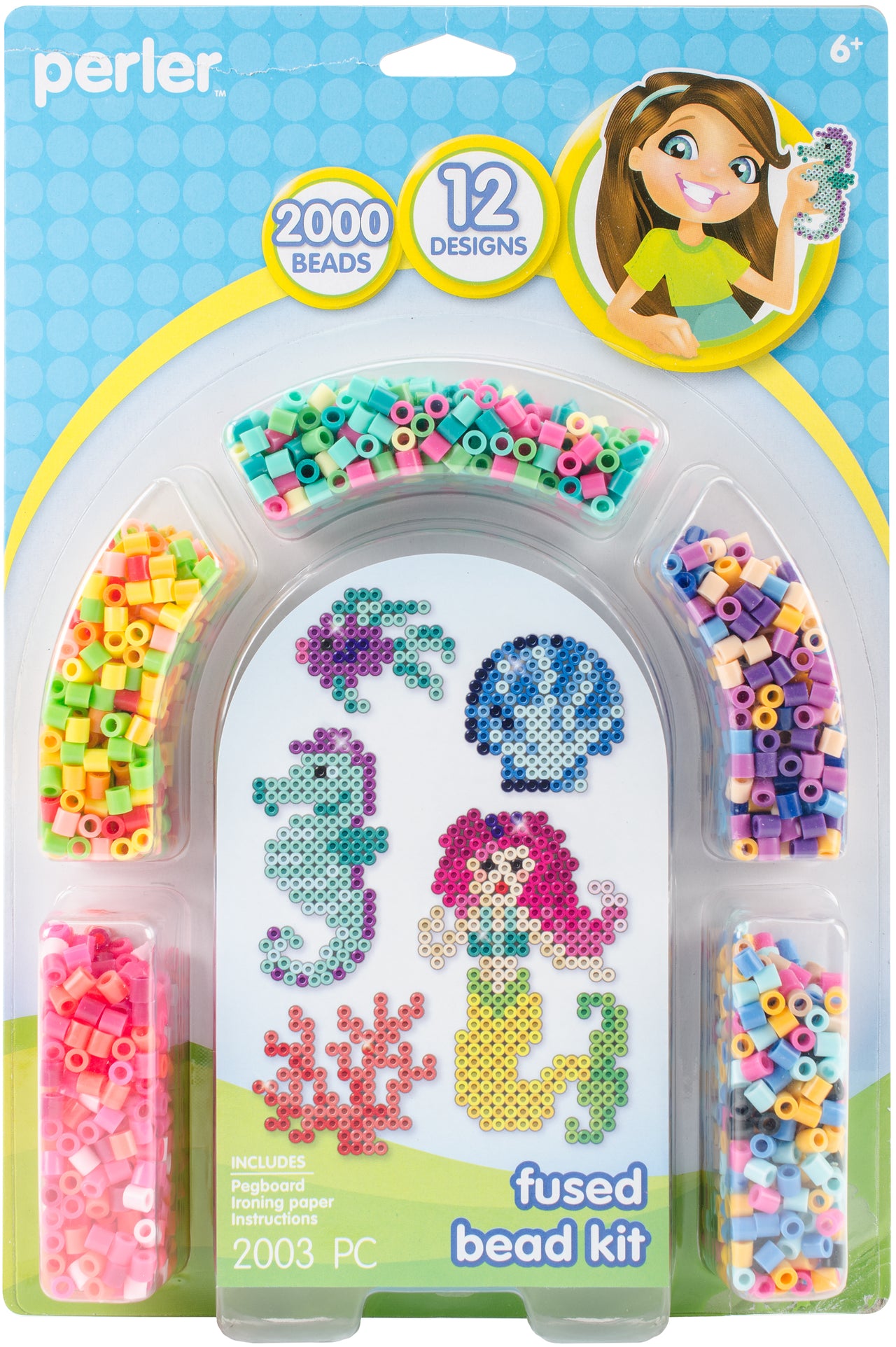 Perler Fused Bead Kit - Mermaid