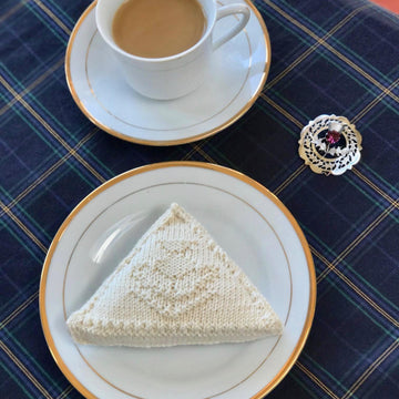 Play Food Thistle (Cluaran) Shortbread Biscuits in James C Brett Baby 4 Ply