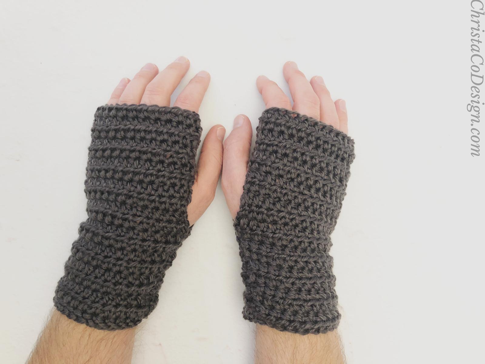 Fingerless Gloves for the Family