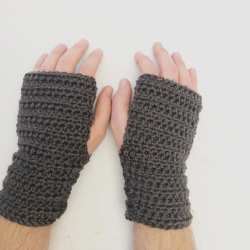 Fingerless Gloves for the Family