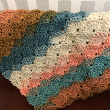 By the Seashore Baby Blanket