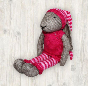 Girl Bunny in Pajamas