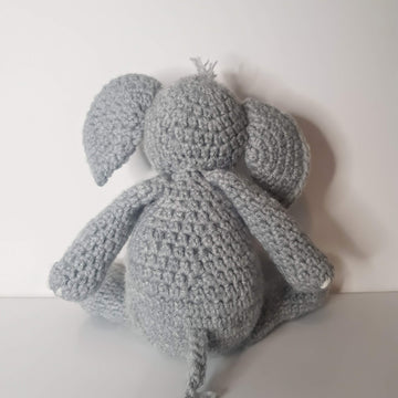 Nelly the Elephant Crochet Toy Pattern