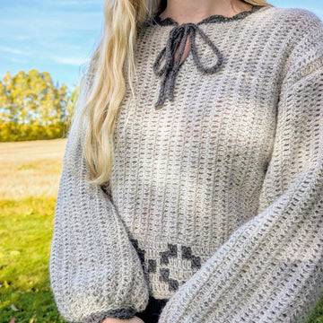 Winter Blossom Blouse