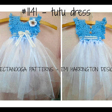 1141-Crochet Tutu Dress