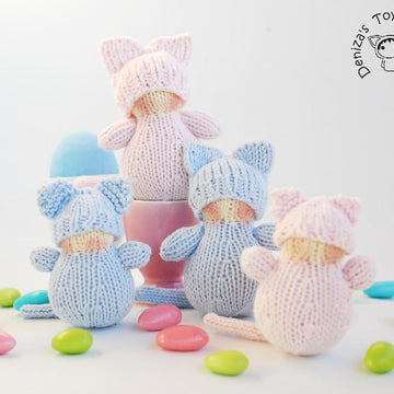 Waldorf Easter Cat Babies