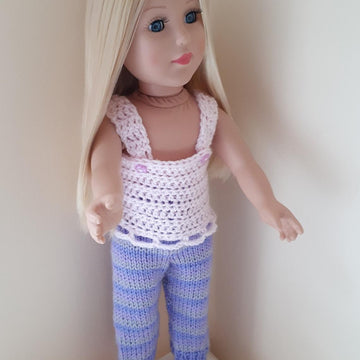 Wisteria Leggings for Doll