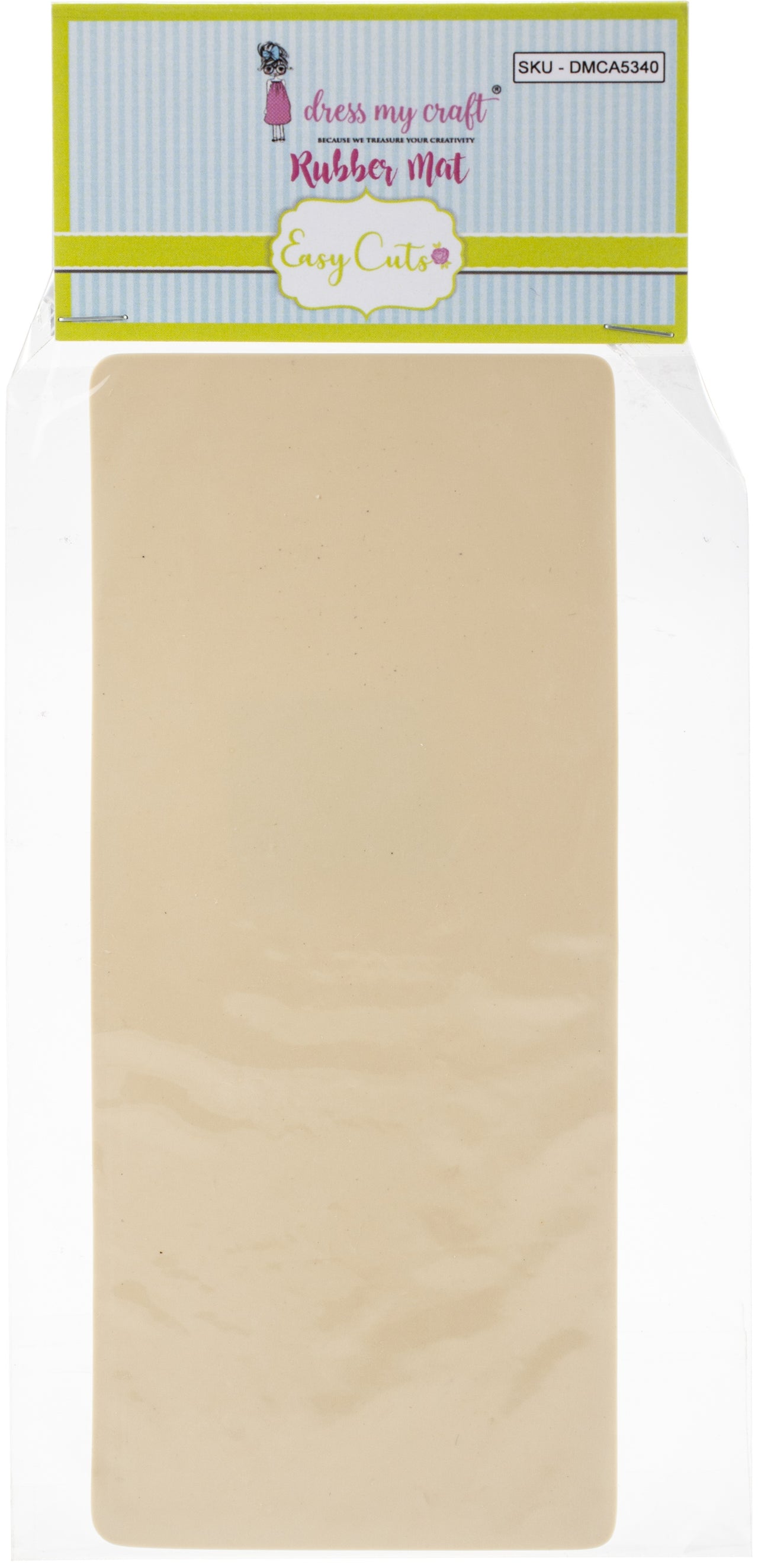 Dress My Crafts Easy Cut Rubber Mat 2.75"X6.25" - 612424