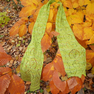 Shetland's Fairy Fern Scarf