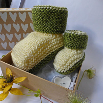 Laurel Baby Booties