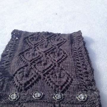 Graphite Sparkles Cowl