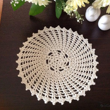 Crochet Placemat & Coaster Set N 111