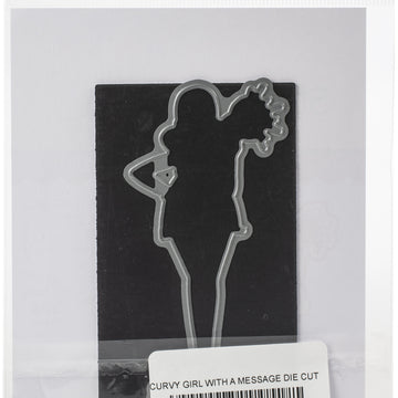 Stamping Bella Cut It Out Dies - Curvy Girl W/A Message