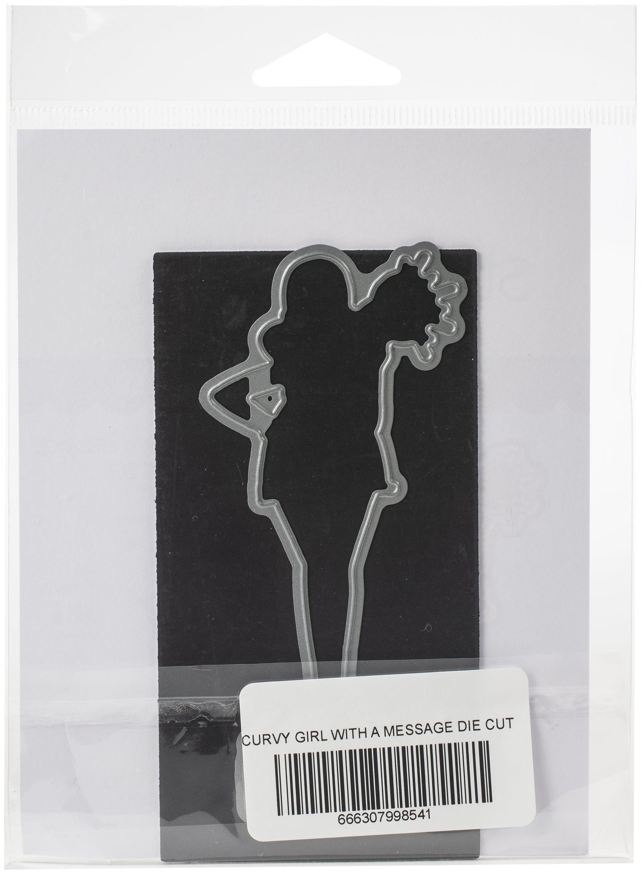 Stamping Bella Cut It Out Dies - Curvy Girl W/A Message