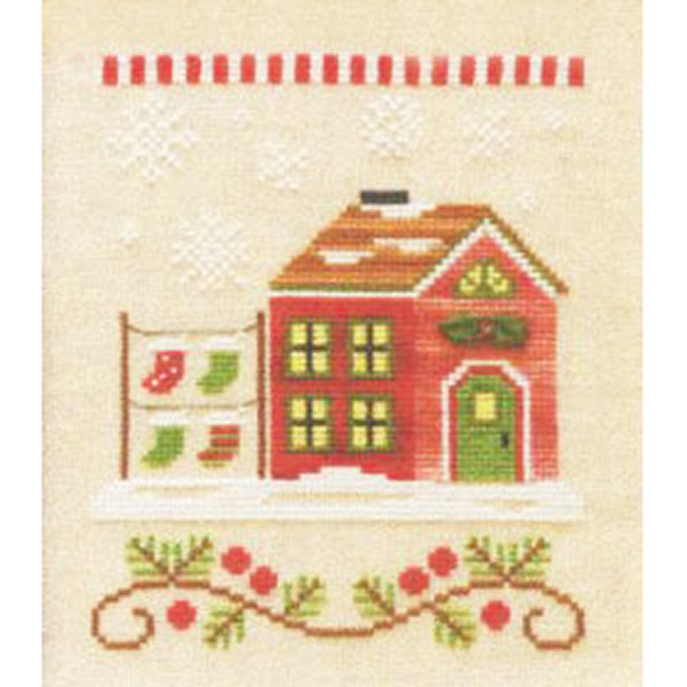 Country Cottage Needleworks Santa's Stocking Store Chart - Leaflet