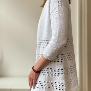 White Cardigan