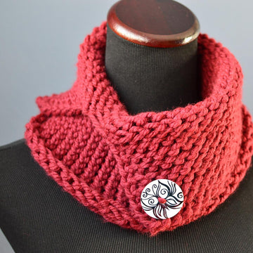 Reversible Collared Cowl