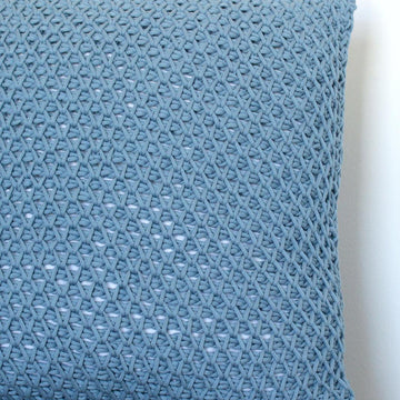 Cottage Throw Pillow - Tunisian Crochet