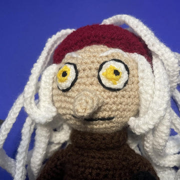 Witch in Tub amigurumi