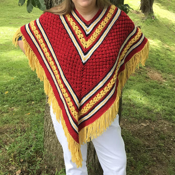 My Favorite Sports Team Poncho