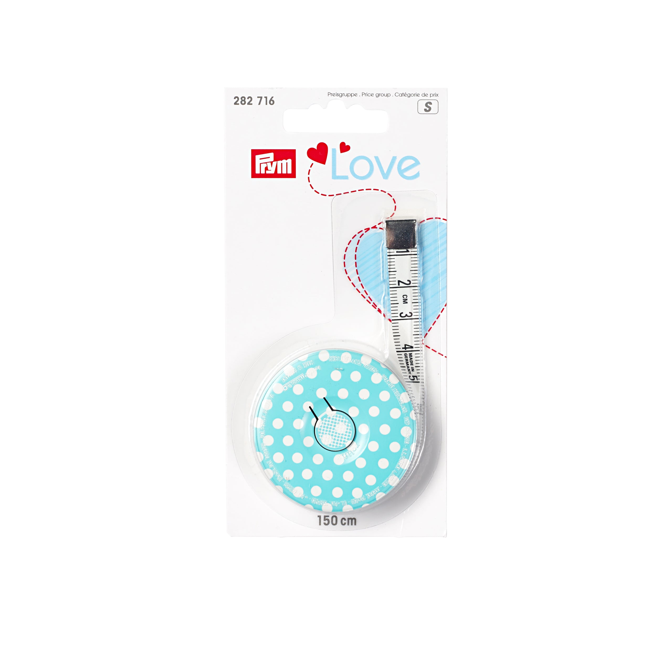 Prym Love Spring Tape Measure 150 cm