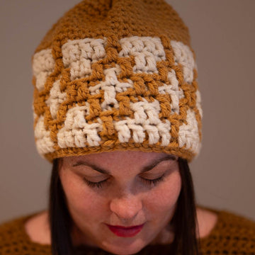 Mosaic Crochet Hat