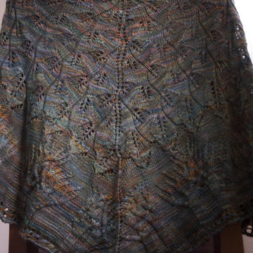 Into the Forest Square Shawl