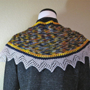 Mardi Gras Shawlette