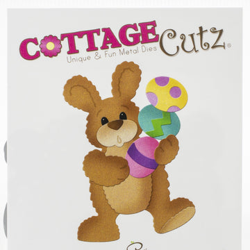 CottageCutz Dies - Juggling Spring Bunny 1.8"X2.5"