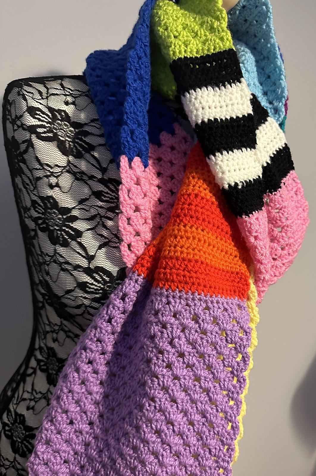 Funky Scarf Crochet Pattern