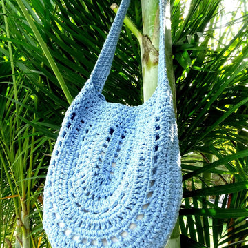 Crochet Boho Beach Bag