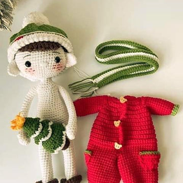 Lucky - Th Christmas doll