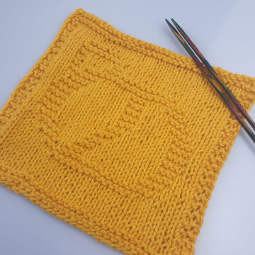 Knitting Pattern Bell Granny Square
