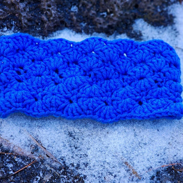 Blue Shells Headband