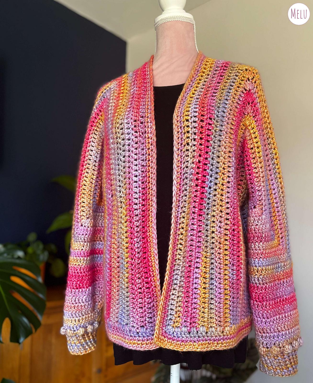 Solid Flexi Hexi Longline Cardi