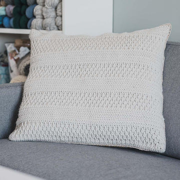 Simple Crochet Pillow Cover