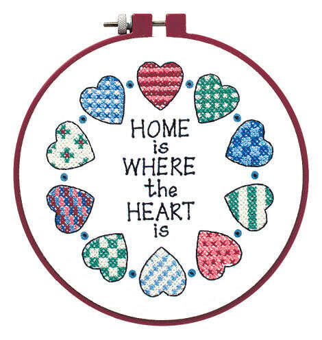 Dimensions Home and Heart Cross Stitch Kit
