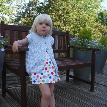 Baby Ruched Cardigan