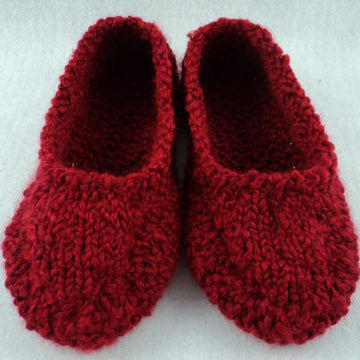 Ladies Bulky Knit Slipper