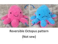Reversible mood octopus not sew