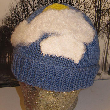 Little Fluffy White Clouds Beanie Hat