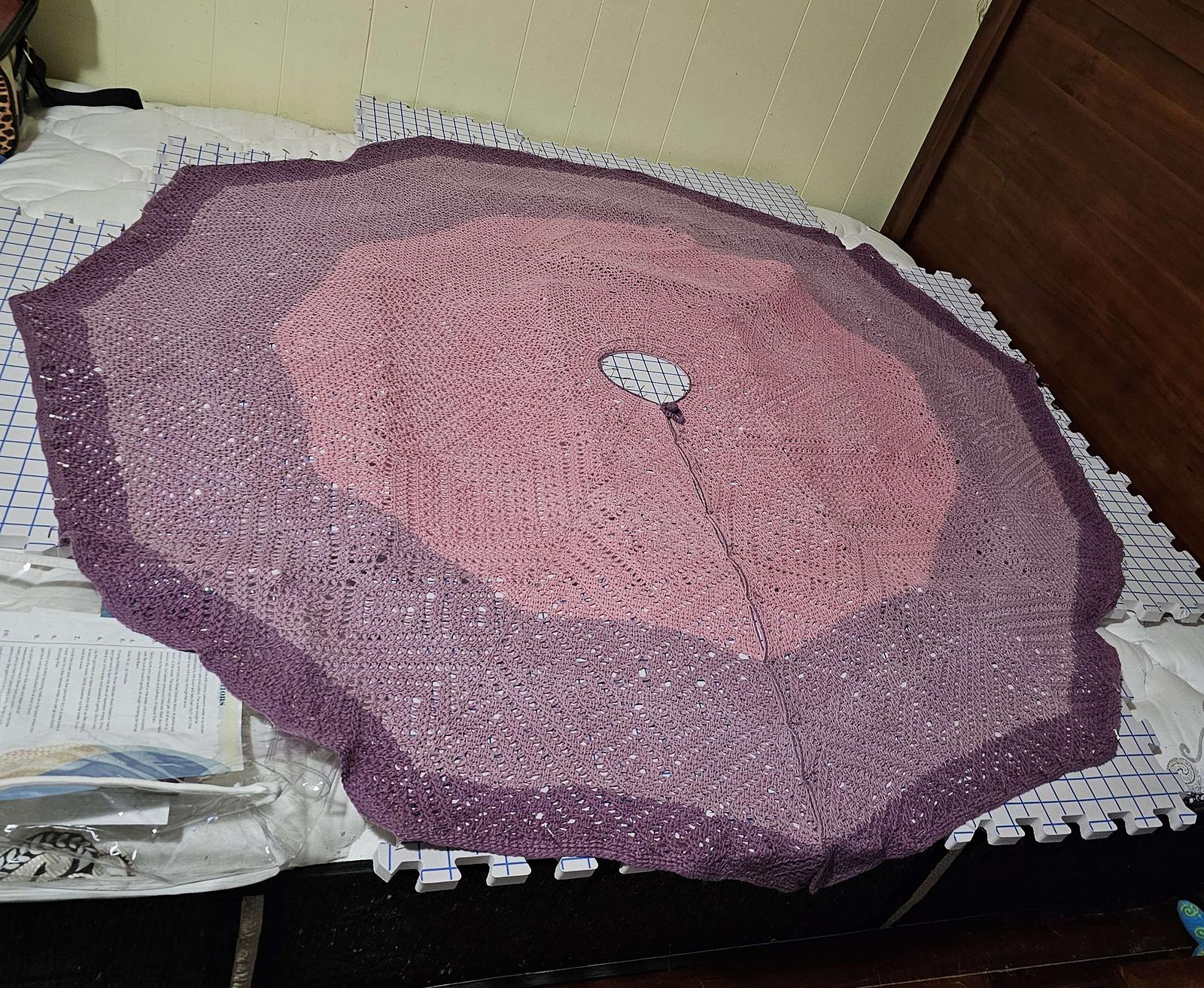 Jolly larimar shawl