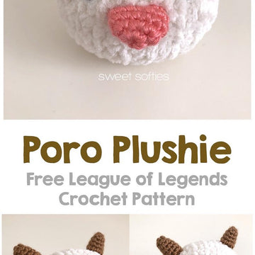 Poro Plushie from League of Legends