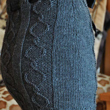 Cables and Curves Cable Knit Skirt
