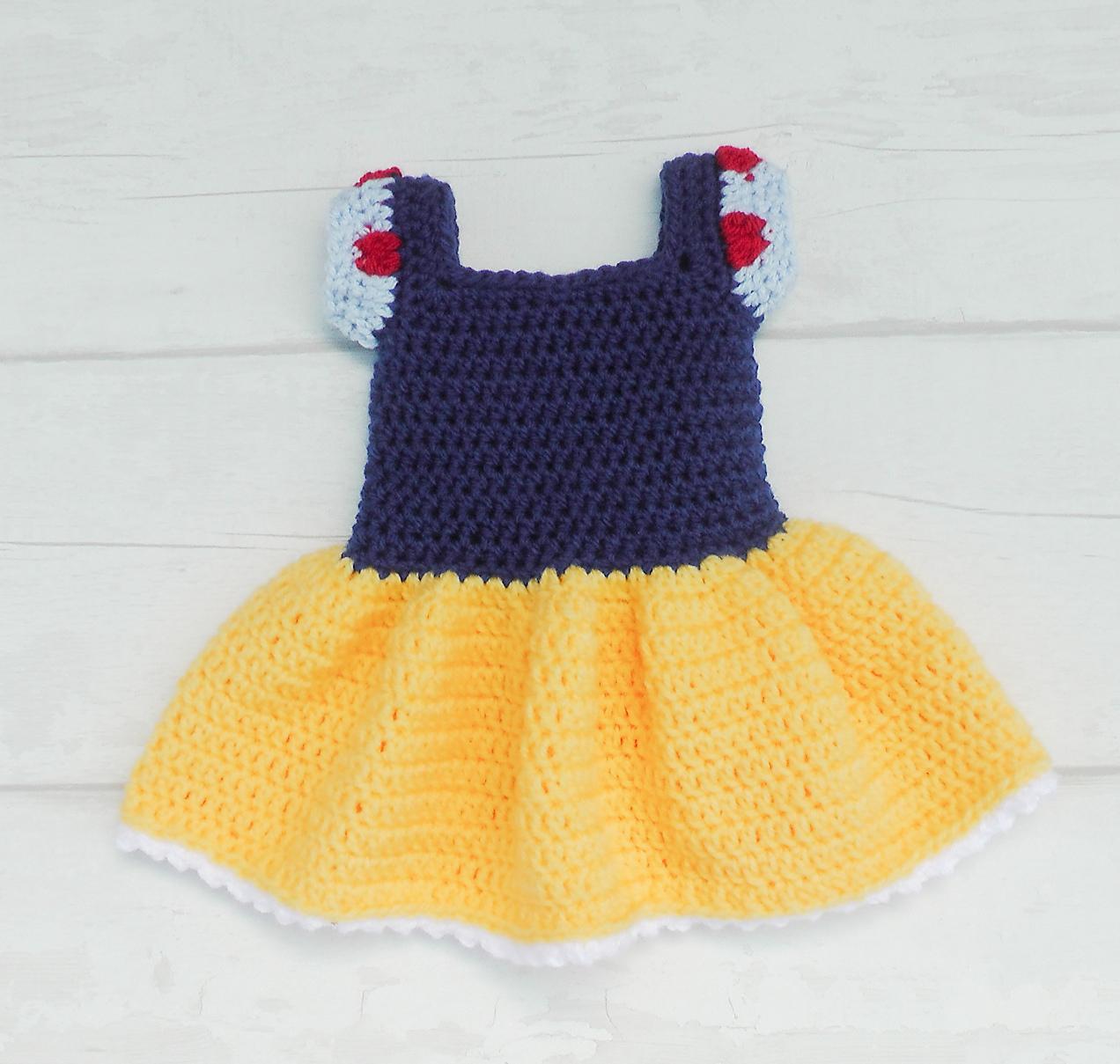 Princess Snow White Dress Set